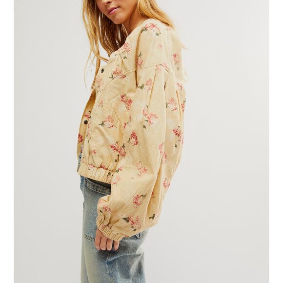 FREE PEOPLE Rory Bomber Jacket / Warm Combo - Picture 2 of 6